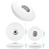 Remote Control Bluetooth LED Ceiling Lamp RGB Music Rhythm Color Changing Lamp, 33cm