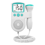 B3 Home Doppler Ultrasound Handheld Fetal Heart Pregnant Women Fetal Heart Monitor, B3(Green), B3(Blue)