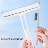 4 In 1 Glass Cleaning Water Wiper Mirror Scraper, 4 In 1