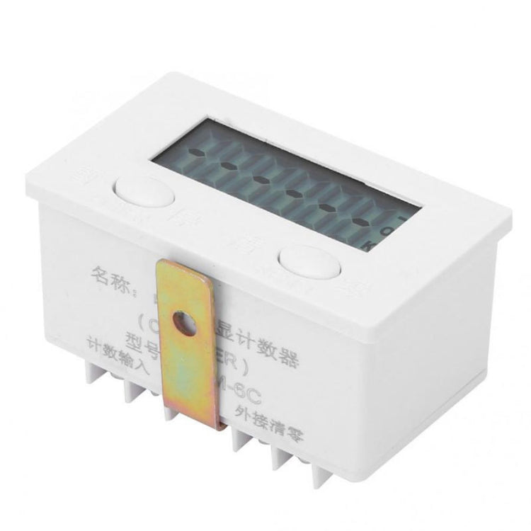 5 Display Electronic Digital Counter Industrial Magnetic Sensor Switch Punch Counter ,Spec:, Only Counter, With Nickel-plated Copper Sensor