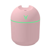 USB Mini Desktop Colorful Night Light Car Humidifier, Spec:, 250ml (Y-White), 250ml (Y-Pink), 250ml (Y-Blue), 220ml (Y2-White), 220ml (Y2-Pink), 220ml (Y2-Blue) 250ml (Y-Pink)