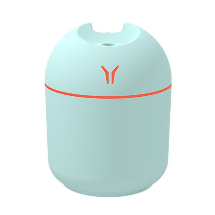 USB Mini Desktop Colorful Night Light Car Humidifier, Spec:, 250ml (Y-White), 250ml (Y-Pink), 250ml (Y-Blue), 220ml (Y2-White), 220ml (Y2-Pink), 220ml (Y2-Blue) 250ml (Y-Blue)