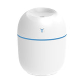 USB Mini Desktop Colorful Night Light Car Humidifier, Spec:, 250ml (Y-White), 250ml (Y-Pink), 250ml (Y-Blue), 220ml (Y2-White), 220ml (Y2-Pink), 220ml (Y2-Blue) 220ml (Y2-White)