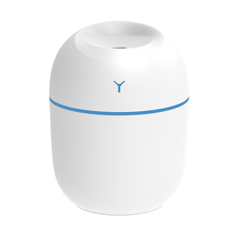 USB Mini Desktop Colorful Night Light Car Humidifier, Spec:, 250ml (Y-White), 250ml (Y-Pink), 250ml (Y-Blue), 220ml (Y2-White), 220ml (Y2-Pink), 220ml (Y2-Blue) 220ml (Y2-White)
