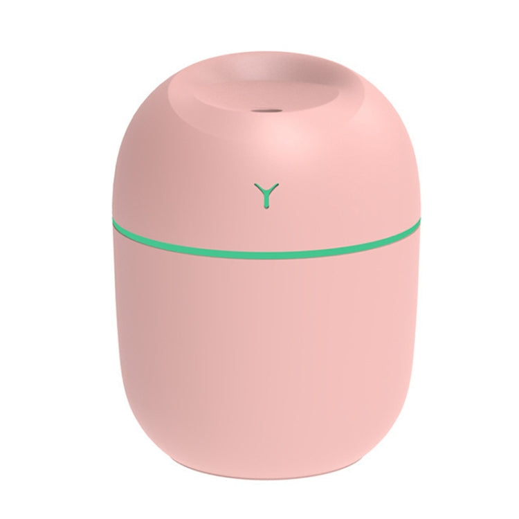 USB Mini Desktop Colorful Night Light Car Humidifier, Spec:, 250ml (Y-White), 250ml (Y-Pink), 250ml (Y-Blue), 220ml (Y2-White), 220ml (Y2-Pink), 220ml (Y2-Blue) 220ml (Y2-Pink)