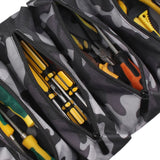 WESSLECO Oxford Cloth Electrical Hardware Hanging Tool Storage Bag, CP Camouflage, Jungle Camouflage, Camouflage Gray, Blue, Green, Khaki