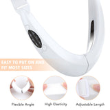 106892 EMS Microcurrent Red and Blue Light Massage Face-Lifting Instrument, (White)