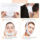 106892 EMS Microcurrent Red and Blue Light Massage Face-Lifting Instrument, (White)