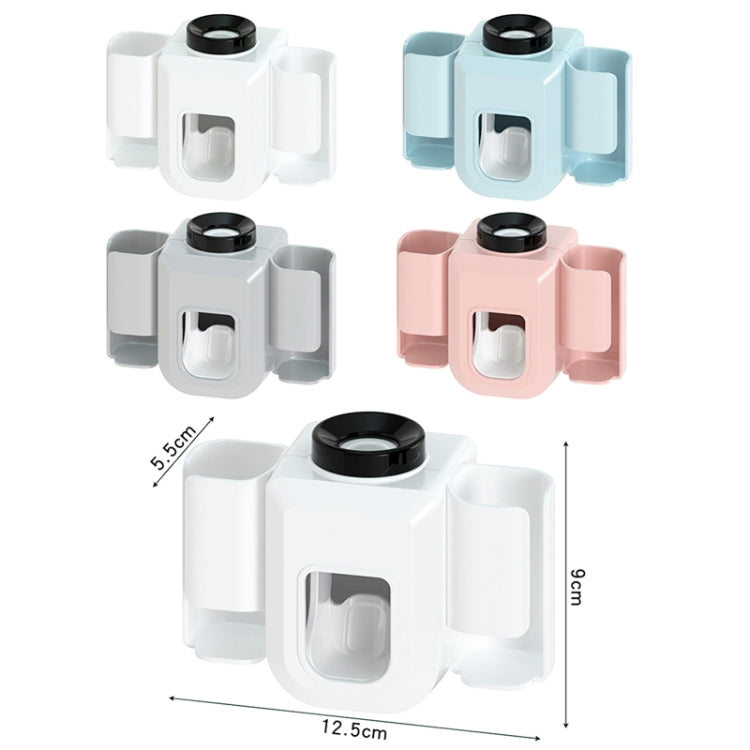 Electric Toothbrush Holder Automatic Toothpaste Squeezer Bathroom Wall Mounted Toothpaste Holder