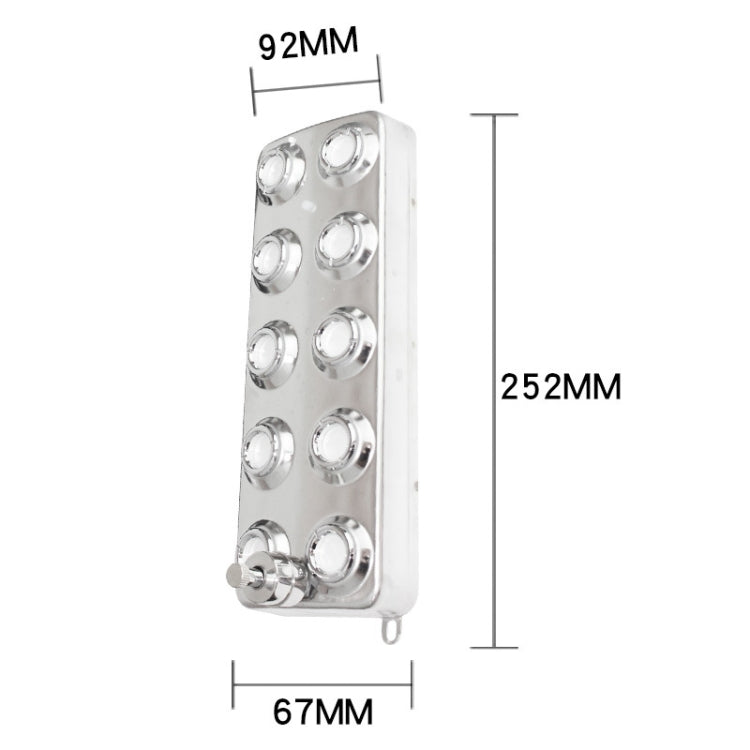 Ultrasonic Atomization Accessories 10 Heads Fog Maker Landscape Large Fog Volume Humidifier Atomization Plate, 10 Heads Fog Maker