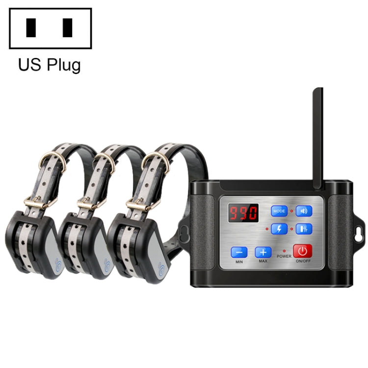 Outdoor Wireless Electronic Pet Fence Night Reflective Collar, Specification:, One for One, One for Two, One for Three