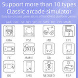 RG3000 Handheld Game Console Support Double Handle Mini Game Console, RG3000 Pink, RG3000 Gray, RG3000 Purple, RG3000 Green, RG3000 Yellow
