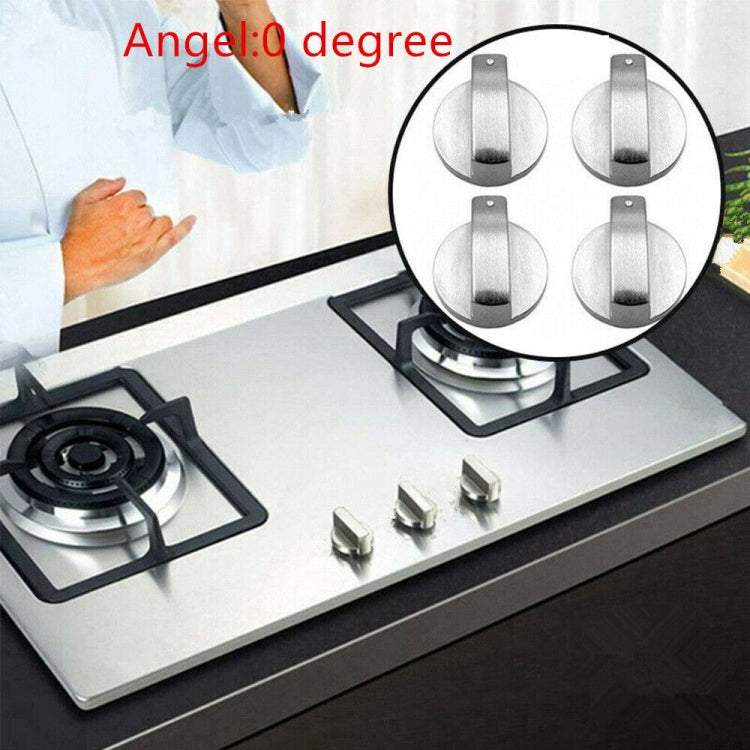 2pcs 6mm Cooker Hob Knobs Gas Stove Knobs Control Switch, 2pcs 6mm Round