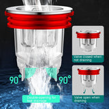 Bathroom Floor Drainage Deodorizer Seal Cover Inner Core Toilet Universal Anti-bug Tube, PVC