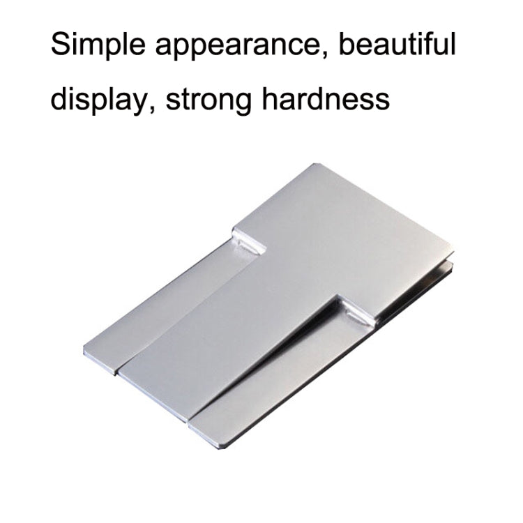 2pcs Stainless Steel Cigar Holder Portable Folding Cigarette Holder, Cigarette Holder Silver