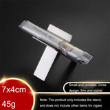 2pcs Stainless Steel Cigar Holder Portable Folding Cigarette Holder, Cigarette Holder Silver