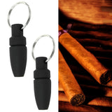 2pcs Stainless Steel Knife Blade Cigar Drill Portable Cigar Puncher, Cigar Puncher Cigar Puncher