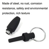 2pcs Stainless Steel Knife Blade Cigar Drill Portable Cigar Puncher, Cigar Puncher