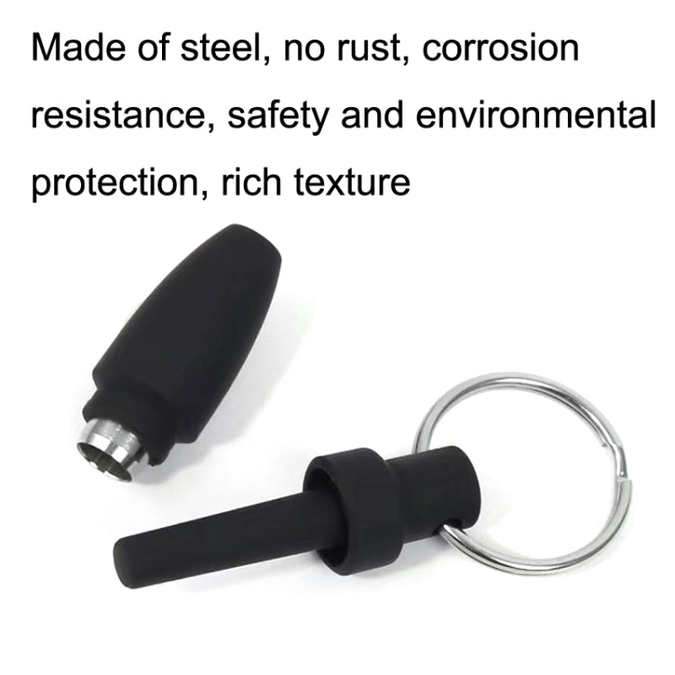 2pcs Stainless Steel Knife Blade Cigar Drill Portable Cigar Puncher, Cigar Puncher