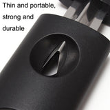 2pcs Portable Stainless Steel V Shaped Plastic Cigar Cutter Opening Hole, Cigar Cutter Opening Hole