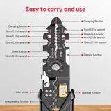 25 In 1 Electrician Multipurpose Wire Stripper, 25 in 1