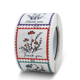 Thank You Square Self-adhesive Gift Food Packaging Seal Sticker Card Label, 38x38mm