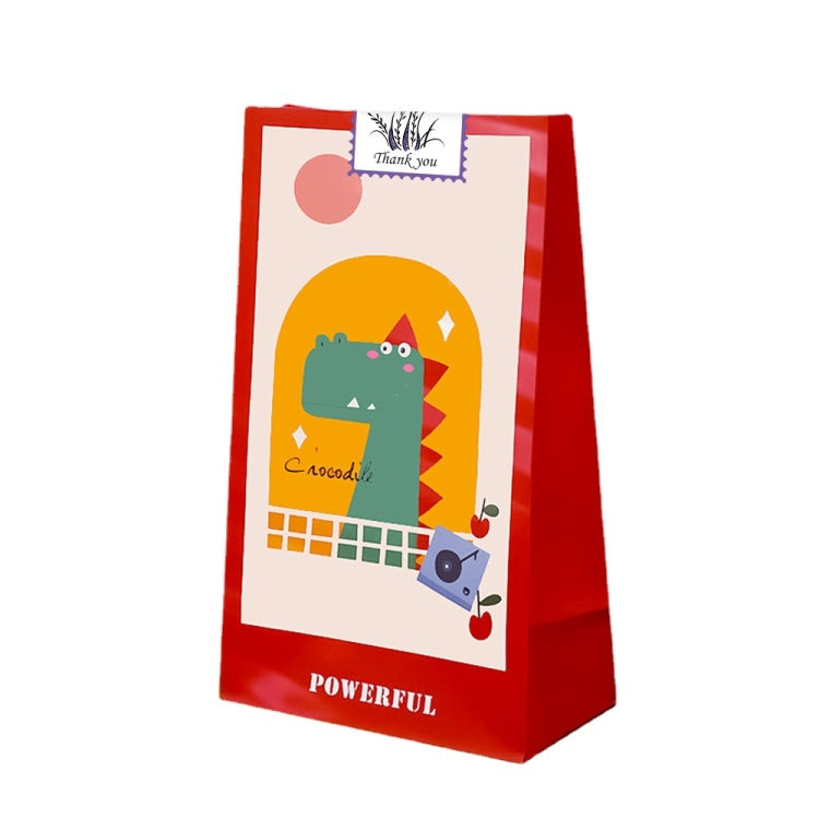 Thank You Square Self-adhesive Gift Food Packaging Seal Sticker Card Label, 38x38mm