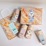 Floral Thank You Label Sticker Handicraft Decoration Small Gift Sticker