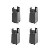 4pcs/set Adjustable Furniture Heightening Feet Pad, 50mm High, 75mm High, 100mm High