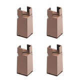 4pcs/set Adjustable Furniture Heightening Feet Pad, 50mm High, 75mm High, 100mm High