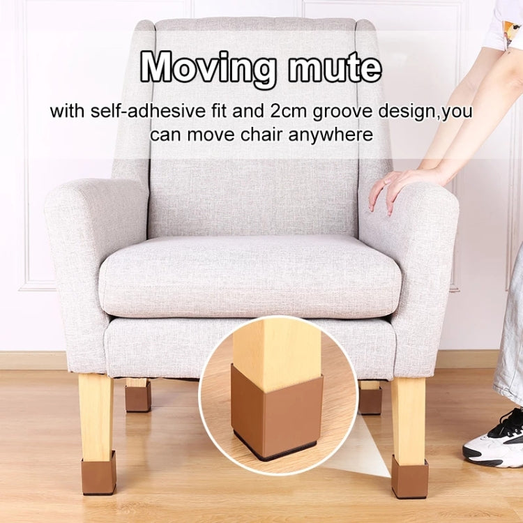 2pcs/set Furniture Carbon Steel Wraparound Heightening Foot Pad, Style:, Round 4x5cm (Black), Round 4x5cm (Brown), Round 6x5cm (Black), Round 6x5cm (Brown), Round 6x10cm (Black), Round 6x10cm (Brown), Square 4x5cm (Black), Square 4x5cm (Brown)         ...