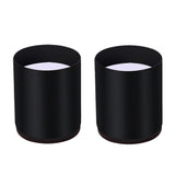 2pcs/set Furniture Carbon Steel Wraparound Heightening Foot Pad, Style:, Round 4x5cm (Black), Round 4x5cm (Brown), Round 6x5cm (Black), Round 6x5cm (Brown), Round 6x10cm (Black), Round 6x10cm (Brown), Square 4x5cm (Black), Square 4x5cm (Brown)         ... Round 6x5cm (Black)