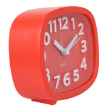 Square Candy Color Stereo Digital Silent Alarm Clock Children Student Alarm Clock, Square (Pink), Square (Red), Square (Green), Square (Blue), Square (Black)