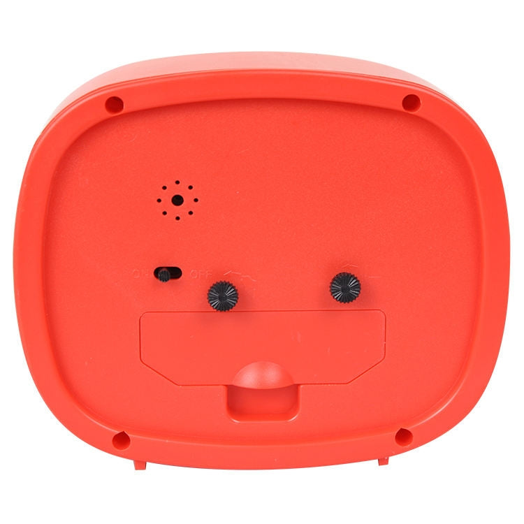 Square Candy Color Stereo Digital Silent Alarm Clock Children Student Alarm Clock, Square (Pink), Square (Red), Square (Green), Square (Blue), Square (Black)