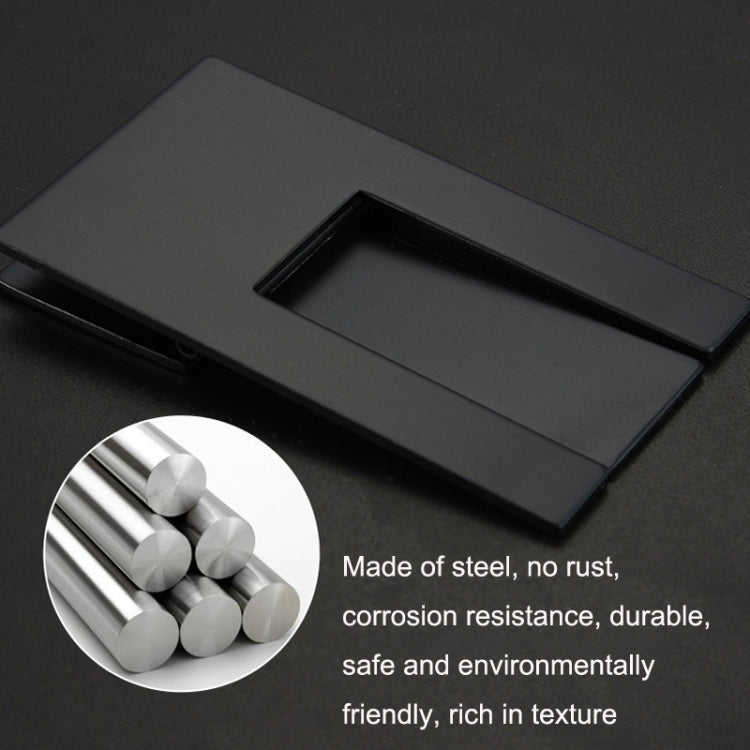 2pcs Stainless Steel Cigar Holder Portable Folding Cigarette Holder, Cigarette Holder Black