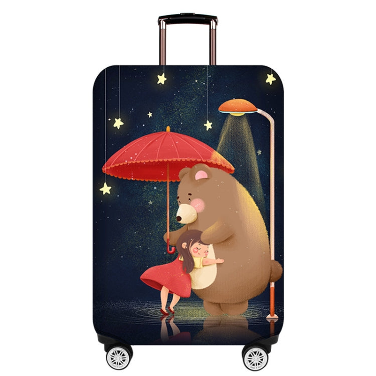 Thick Wear-resistant Luggage Elastic Dustproof Protective Cover, S, M, L, XL M Bear Girl