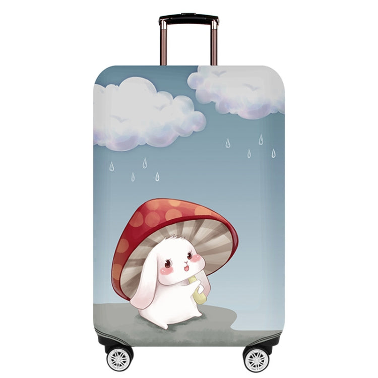 Thick Wear-resistant Luggage Elastic Dustproof Protective Cover, S, M, L, XL L Mushroom Rabbit
