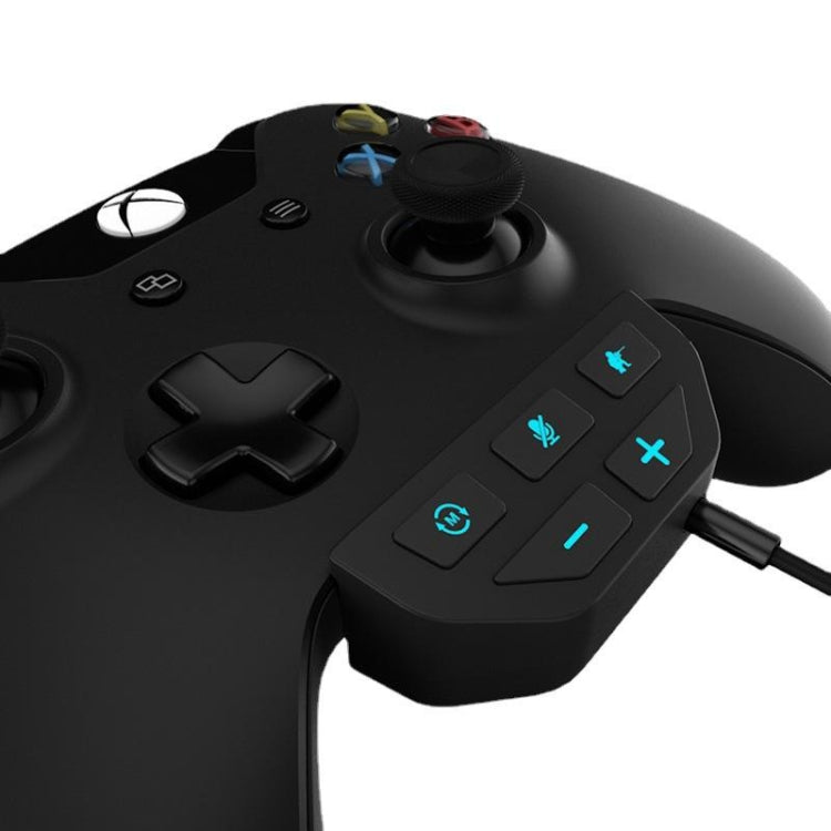 For Microsoft Xbox One S / X / Elite HS-XO193A Gamepad Sound Enhancer 3.5mm Converter Headphone Adapter, For Xbox One S / X / Elite