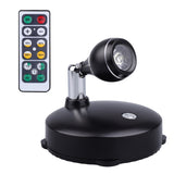 TL006-SIN Jewelry Art Exhibition USB Charging Decorative Wall-mounted LED Spotlights, Charging without Remote Control, Charging with Remote Control Charging with Remote Control