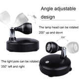 TL006-SIN Jewelry Art Exhibition USB Charging Decorative Wall-mounted LED Spotlights, Charging without Remote Control, Charging with Remote Control