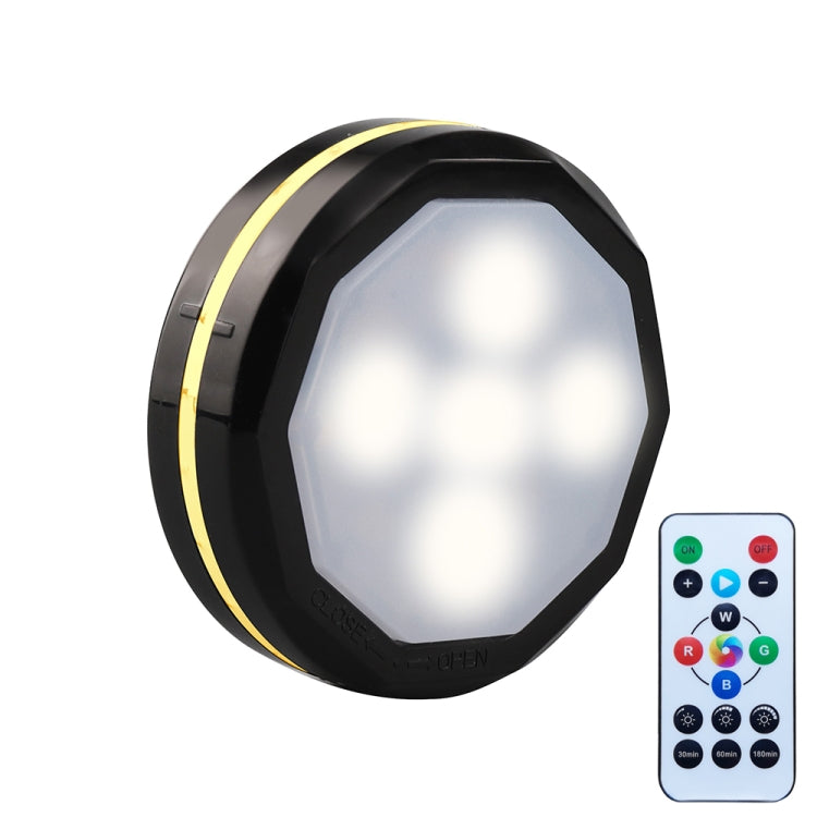 TL004-RGB USB Charging RGB Light Effect Ambient Light with Remote Control, TL004-RGB (Black Gold), TL004-RGB (White Silver) TL004-RGB (Black Gold) Black Gold Edge