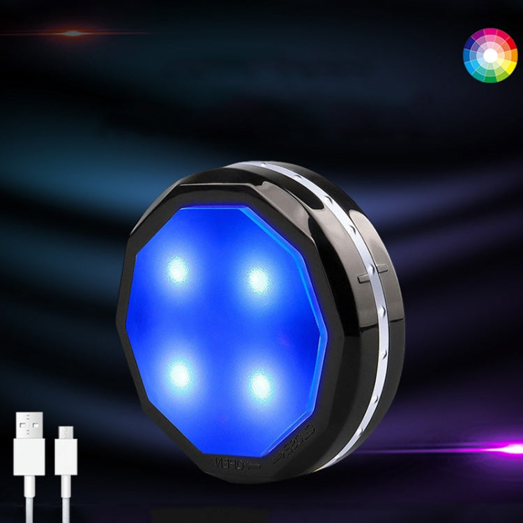 TL004-RGB USB Charging RGB Light Effect Ambient Light with Remote Control, TL004-RGB (Black Gold), TL004-RGB (White Silver)