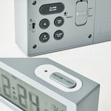 8890H Multifunctional Photosensitive Bedside Small Alarm Clock LCD Screen Digital Clock