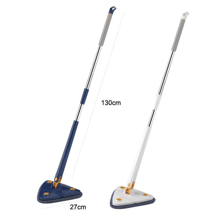 Triangular Mop Household Ceiling Cleaner Wipe Wall Tiles Imitation Hand Twist Mop, Including 1 Cloth With Scraper, Including 2 Cloth With Scraper, with 2 Cloth, Including 4 Cloth With Scraper
