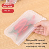 10pcs EVA Refrigerator Reusable Food Airtight Peservation Bag, Size:, Small, Medium, Large, Extra Large