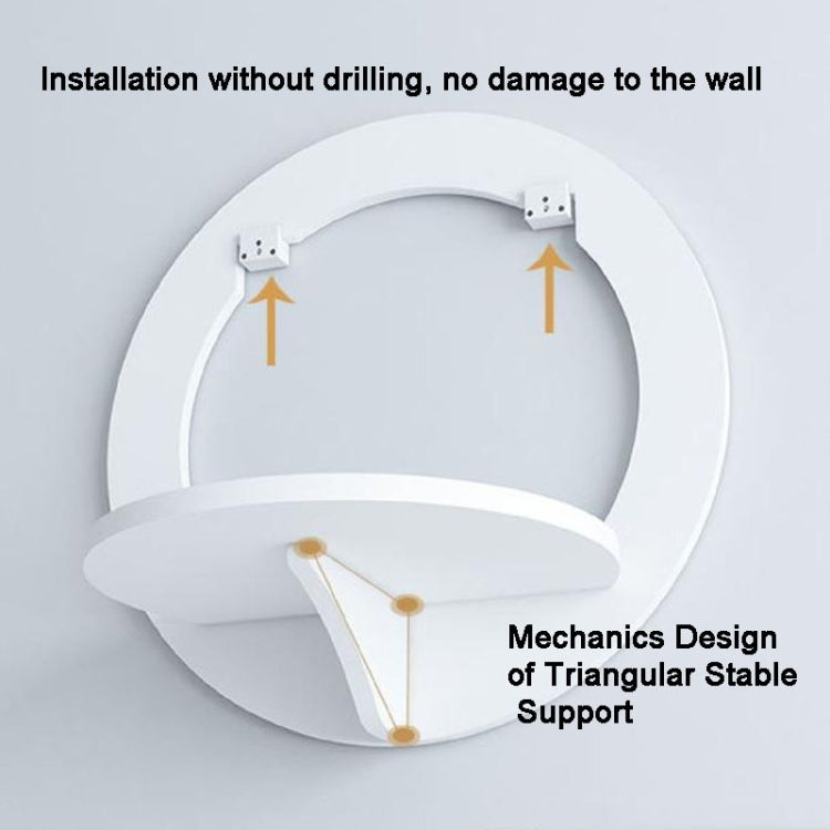 Wall Hanging Shelf Flower Pot Multifunctional Storage Box Room Decoration, Square, Hexagonal, Round