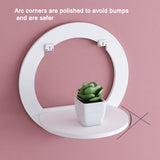 Wall Hanging Shelf Flower Pot Multifunctional Storage Box Room Decoration, Square, Hexagonal, Round