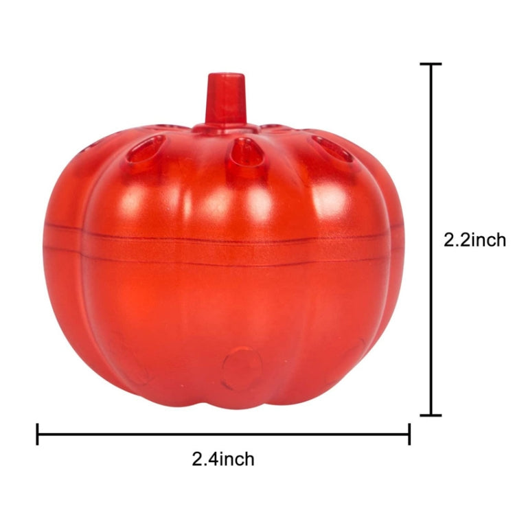 SK116 2pcs Small Pumpkin Fruit Fly Traps Fruit Flying Worm Catcher, (Red)