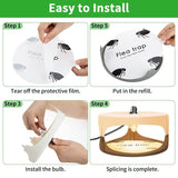 SK111 Pet Household Flea Lamp Flea Sticky Trapper Flea Capture Device, 2pcs US Plug, 2pcs EU Plug, 2pcs UK Plug, 2pcs AU Plug