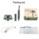 SK031 Four-Sided Solar Animal Repeller Bird Repeller Ultrasonic Rat Repeller, Rat Repeller